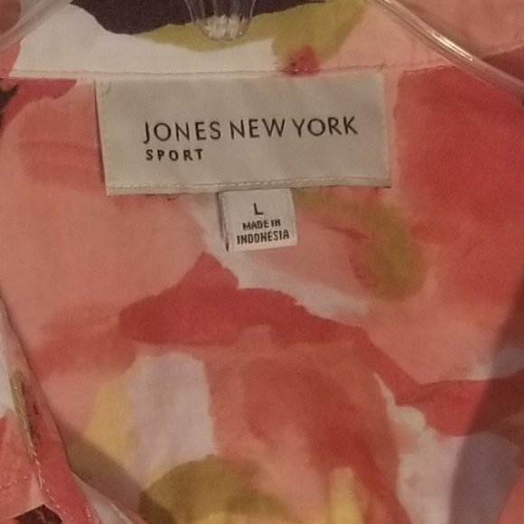JONES NEW YORK Sport button down Large - Picture 3 of 4